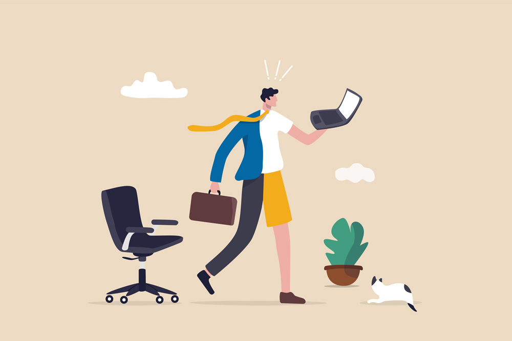 travail hybride