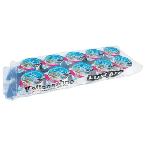 10 Cups coffee cream Luxlait 