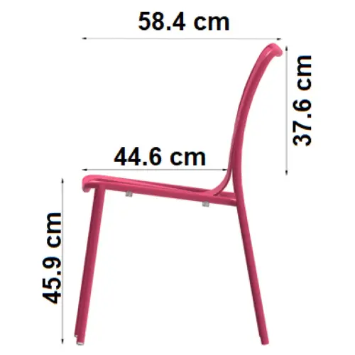 Chaise VERANO - Miel - OFFICEPRO