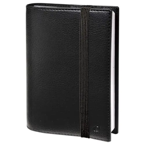 Agenda semainier  - 16x24 cm - D&eacute;cembre &agrave; d&eacute;cembre - Noir - QUO VADIS 