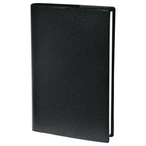 Agenda mensuel Plain - 10x15 cm - Noir - Janvier à décembre - QUO VADIS