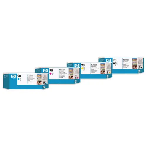 HP 90 cartouche d'encre cyan C5061A 