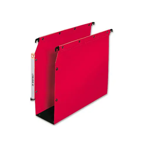 10 Dossiers suspendus Ultimate pour armoires - Fond 80 mm - Noir - ELBA