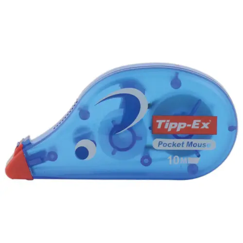 Correcteur &agrave; sec frontal Pocket Mouse - Bande L 10 m x l 4,2 mm - TIPP-EX 