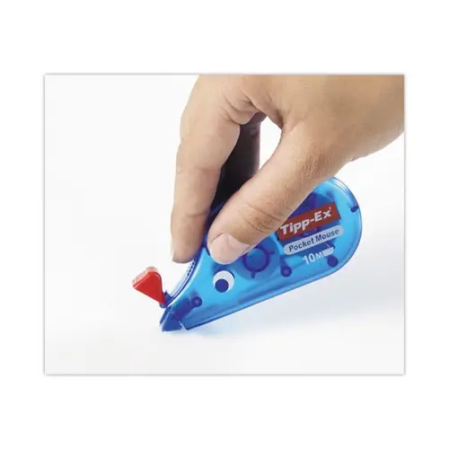 Correcteur &agrave; sec frontal Pocket Mouse - Bande L 10 m x l 4,2 mm - TIPP-EX 