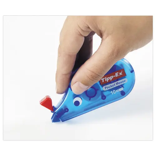 Correcteur &agrave; sec frontal Pocket Mouse - Bande L 10 m x l 4,2 mm - TIPP-EX 