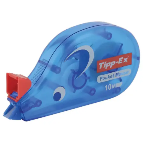 Correcteur &agrave; sec frontal Pocket Mouse - Bande L 10 m x l 4,2 mm - TIPP-EX 