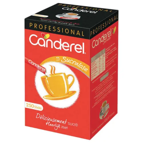 250 Bûchettes d'édulcorant - 125g - CANDEREL