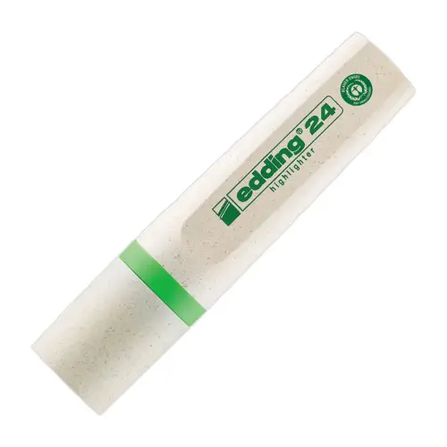 Surligneur ECOLINE E24 - Pointe large - Vert - EDDING