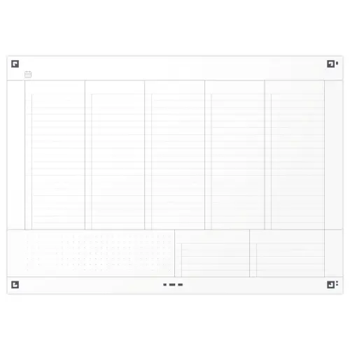 Bloc Task Manager International - A4 - 60 pages - OXFORD