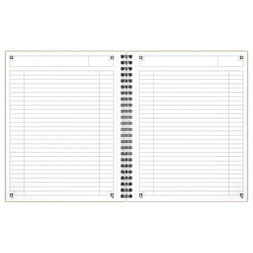 Cahier Notebook International - A5+ - 160 pages - Lign&eacute; - OXFORD 