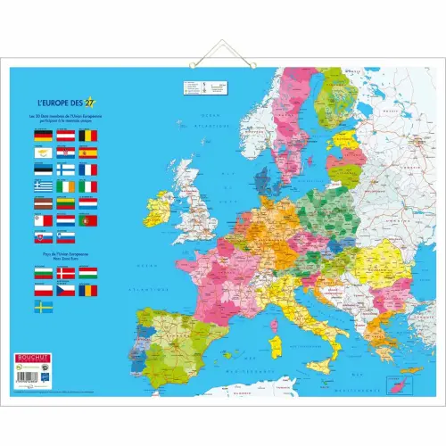 5 Calendriers de banque Europe - 55 x 43 cm - BOUCHUT-GRANDREMY