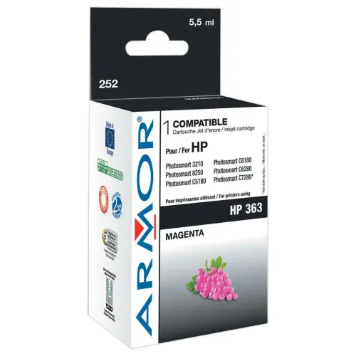 Cartouche d'encre OWA compatible HP 363 magenta 