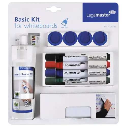 Kit de d&eacute;marrage pour tableau blanc - 10 pi&egrave;ces - LEGAMASTER 