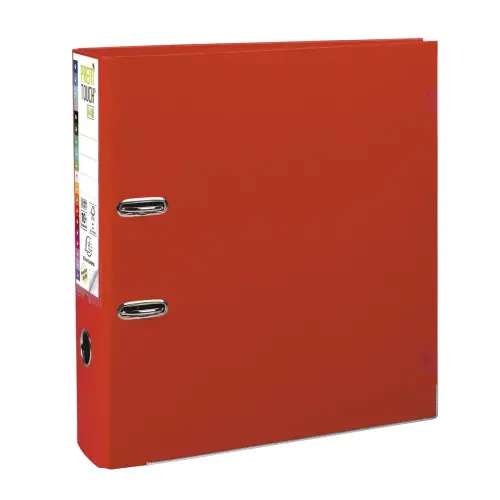 Classeur à levier Prem'Touch - rouge - EXACOMPTA