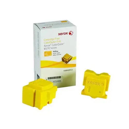 2 Blocs d'encre solide Phaser 8570 - Jaune - XEROX