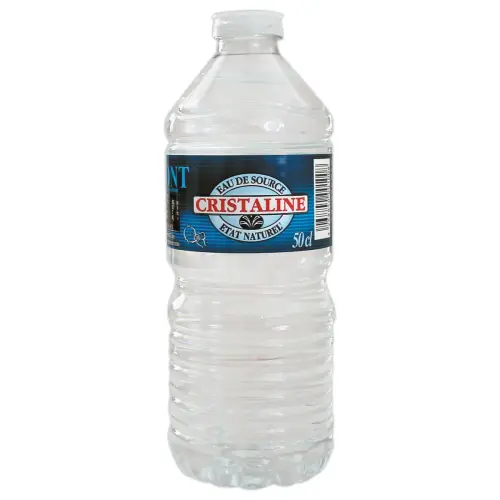 24 Bouteilles d'eau 50 cl - CRISTALINE 