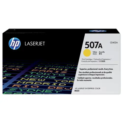HP 507A CE402A toner jaune - HP