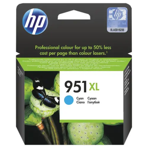 HP 951XL cartouche d'encre cyan CN046AE - HP