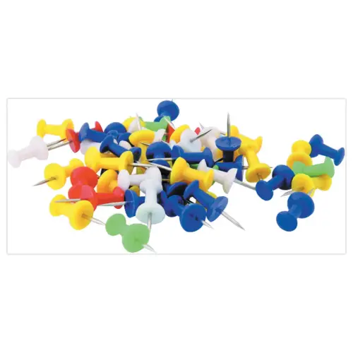 100 Punaises push-pins