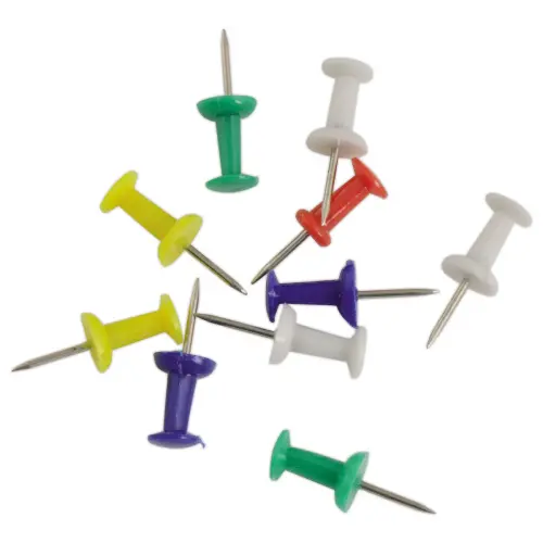 100 Punaises push-pins