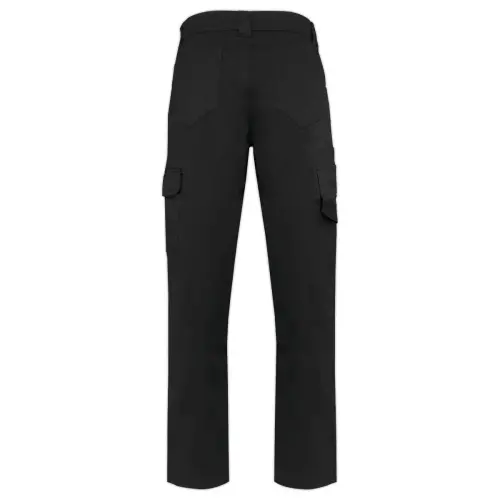 Pantalon coton - Stretch - Taille 34 - Noir 
