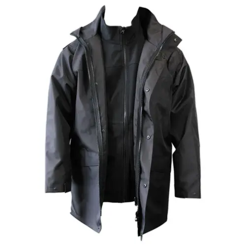 PARKA 4 EN 1 NOIR HOMME TAILLE XL 