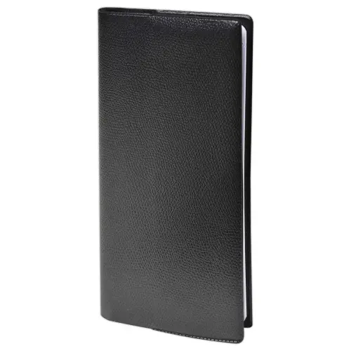 Agenda semainier Italnote spirale - 8,8x17cm - Noir - Janvier à décembre - QUO VADIS