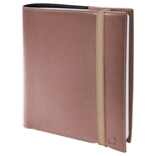 Agenda semainier Time Life - 16x16 cm - Cuivre - Janvier à décembre - QUO VADIS