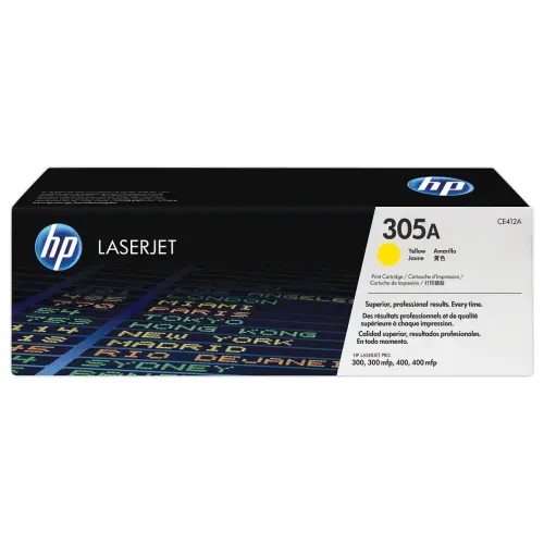 HP 305A CE412A toner jaune - HP 