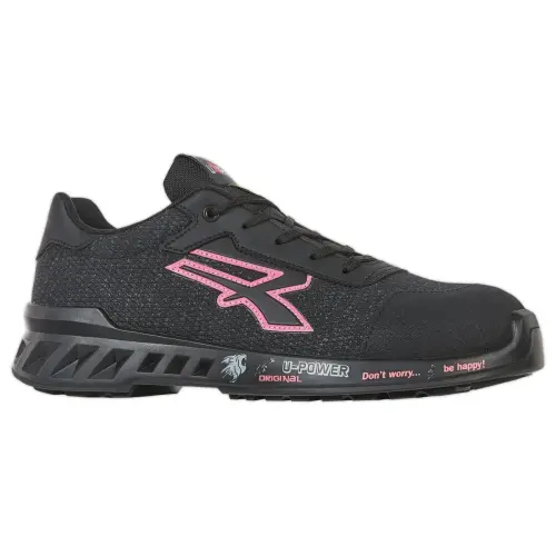 Paire CHAUSSURES DE SÉCURITÉ MICHELLE ESD S1P SRC - NOIR/ROSE TAILLE 40