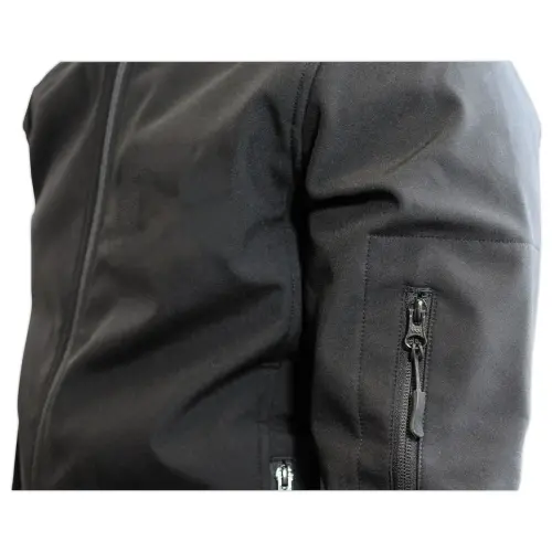 VESTE SOFTSHELL NOIR HOMME TAILLE 4XL