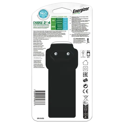 Chargeur intelligent 4 accus - Piles AA et AAA - ENERGIZER 