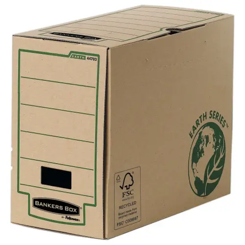 20 Boîtes archives Earth Series - BANKER'S BOX - Dos 15 cm - FELLOWES