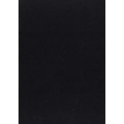 Chaise d'accueil visiteur &agrave; dossier r&eacute;sille Iso - Noir 