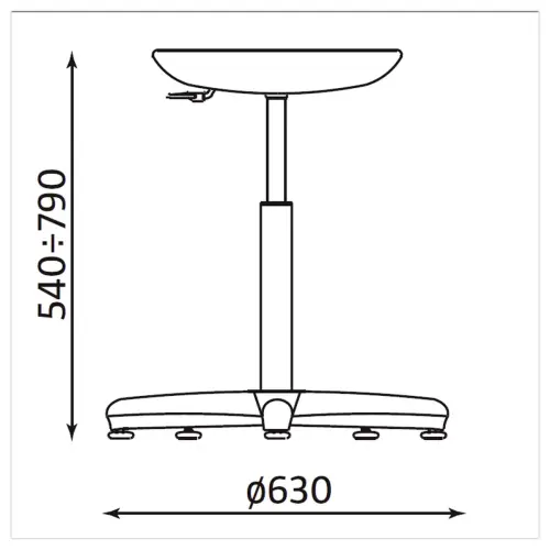 Tabouret technique pour atelier 