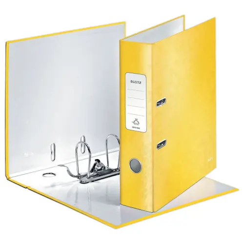 Classeur à levier WOW 180° - Jaune - LEITZ