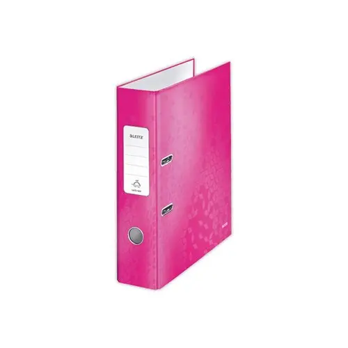 Classeur à levier WOW 180° - Rose - LEITZ