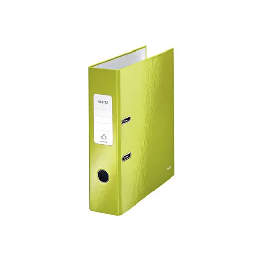 Classeur &agrave; levier WOW 180&deg; - Vert clair - LEITZ 