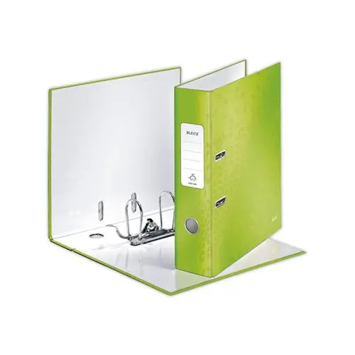Classeur &agrave; levier WOW 180&deg; - Vert clair - LEITZ 