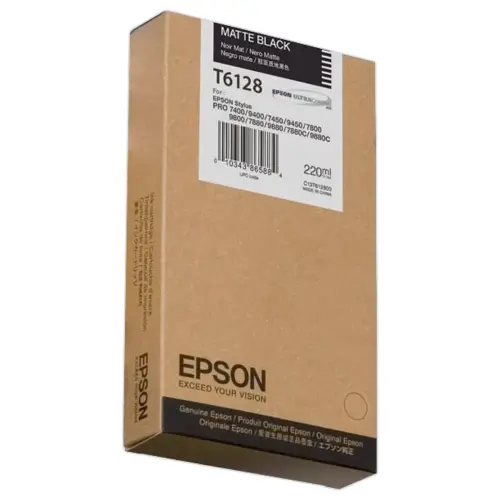 Cartouche EPSON T612800 noir mat