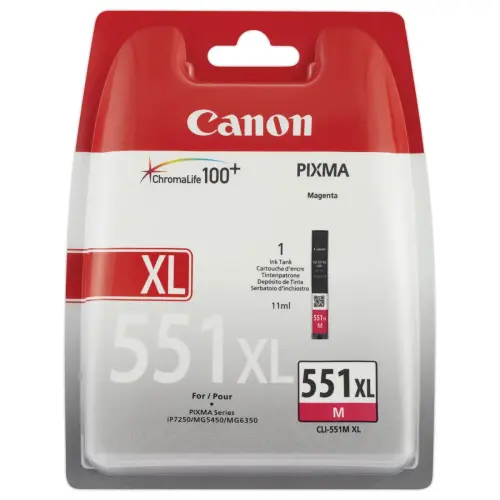 Cartouche jet d'encre CANON magenta CLI-551XL