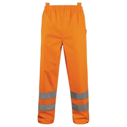 PANTALON PLUIE EVERGLADES HAUTE VISIBILITE – T2S – ORANGE – TAILLE M