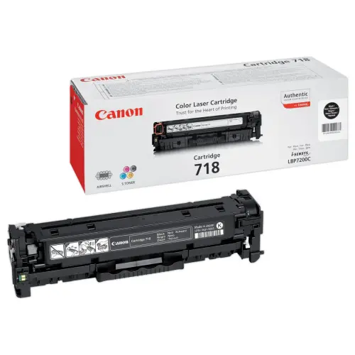 Toner CANON 718 noir