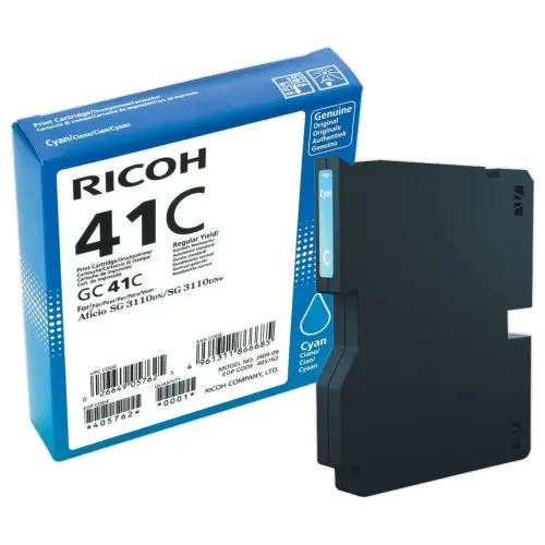 Cartouche RICOH GC-41C cyan 