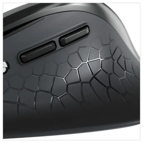 Souris ergonomique Stream Mouse Confort - Sans fil - Noir
