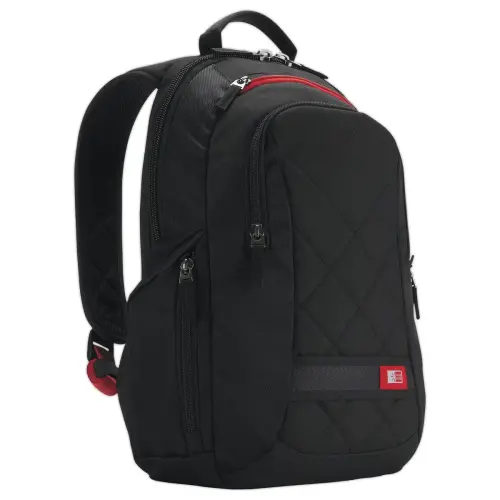 Sac à dos polyester pour PC 14" - Nylon coloris noir - CASE LOGIC