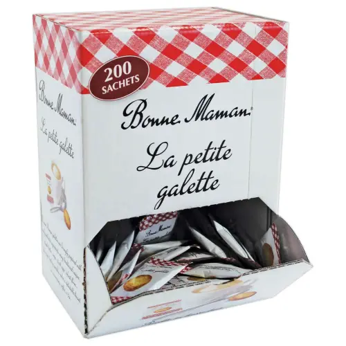 200 Galettes au beurre en sachet individuel - BONNE MAMAN