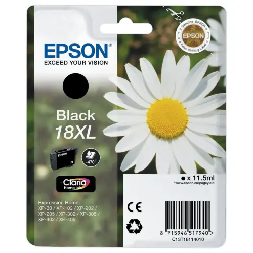 Cartouche Epson T1811 noire 