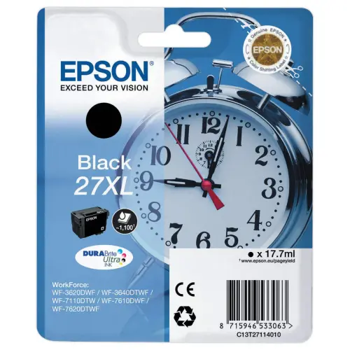 Cartouche T2711 - Noir - Epson